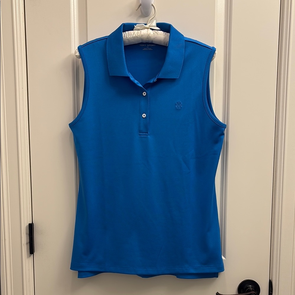 Tory Burch Sleeveless Polo Shirt